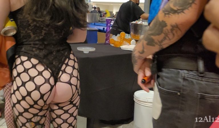 SUPER SL***Y Fishnet Rave Cosplayers Almost Nude SUPER SL***Y Fishnet Rave Cosplayers Almost Nude